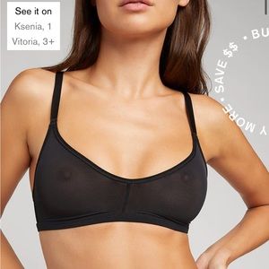 Negative Underwear Sieve Bra